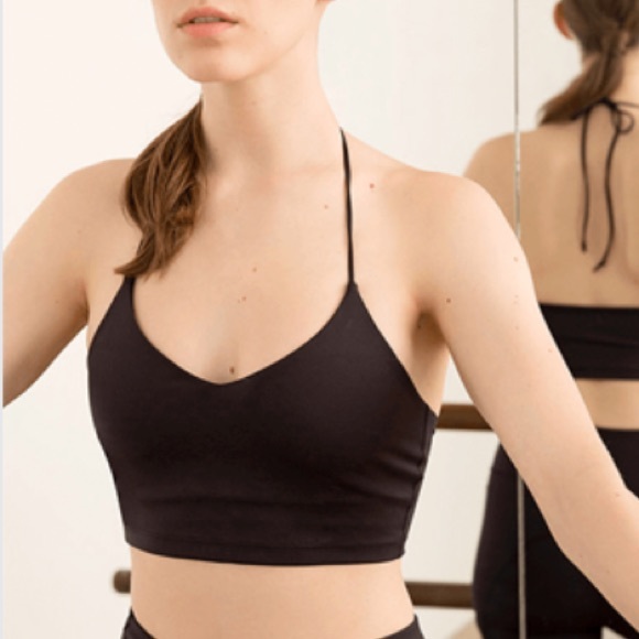 Goop Other - G. Label by Goop Halter Bra Top Black Size Small